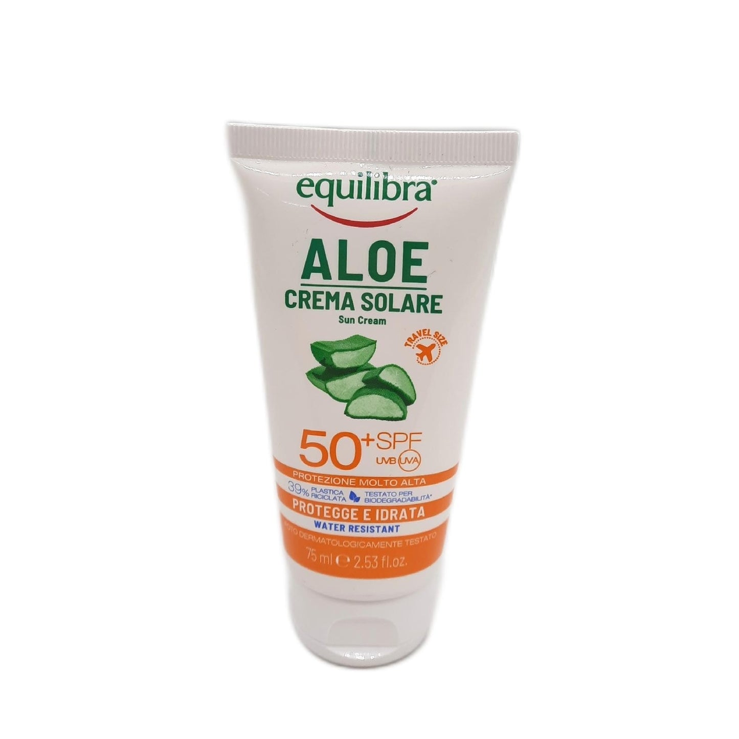 equilibra Sonnenschutzmittel Sonnenpflege LSF 50 Plus Aloe Reisegröße Vitamin C Pflege