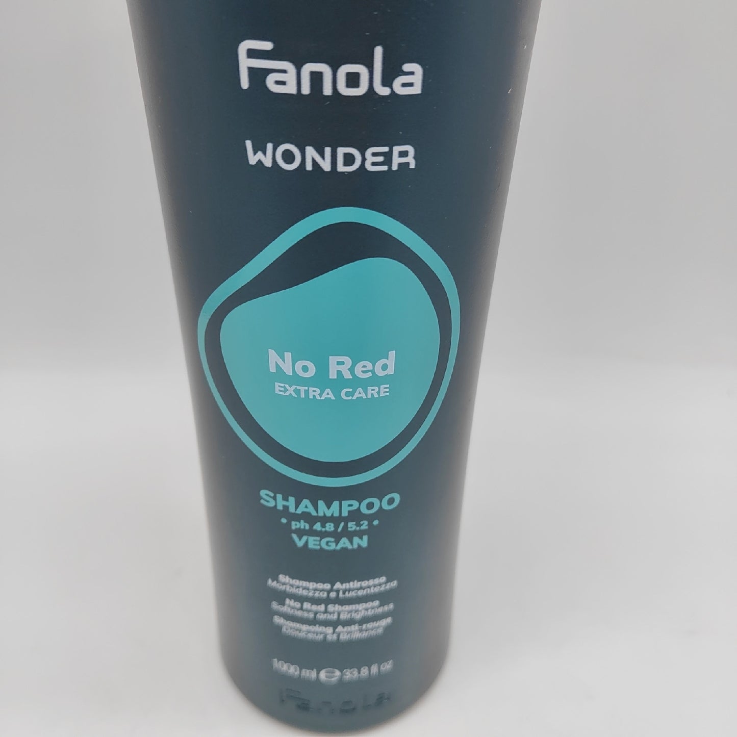 Fanola Shampoo Haarpflege Wonder No Red Anti Rouge Farbe Schutz für empfindliches Haar