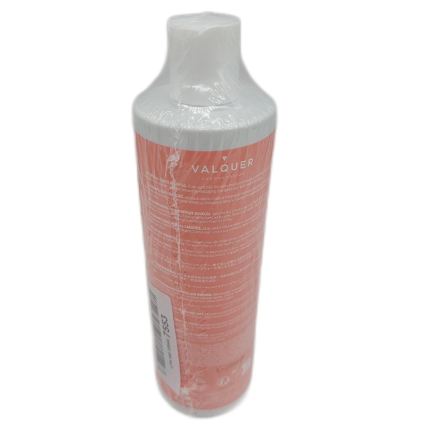 Valquer Shampoo Haarpflege Curly Zero definiert Locken spendet Feuchtigkeit weichkeitsfördernd