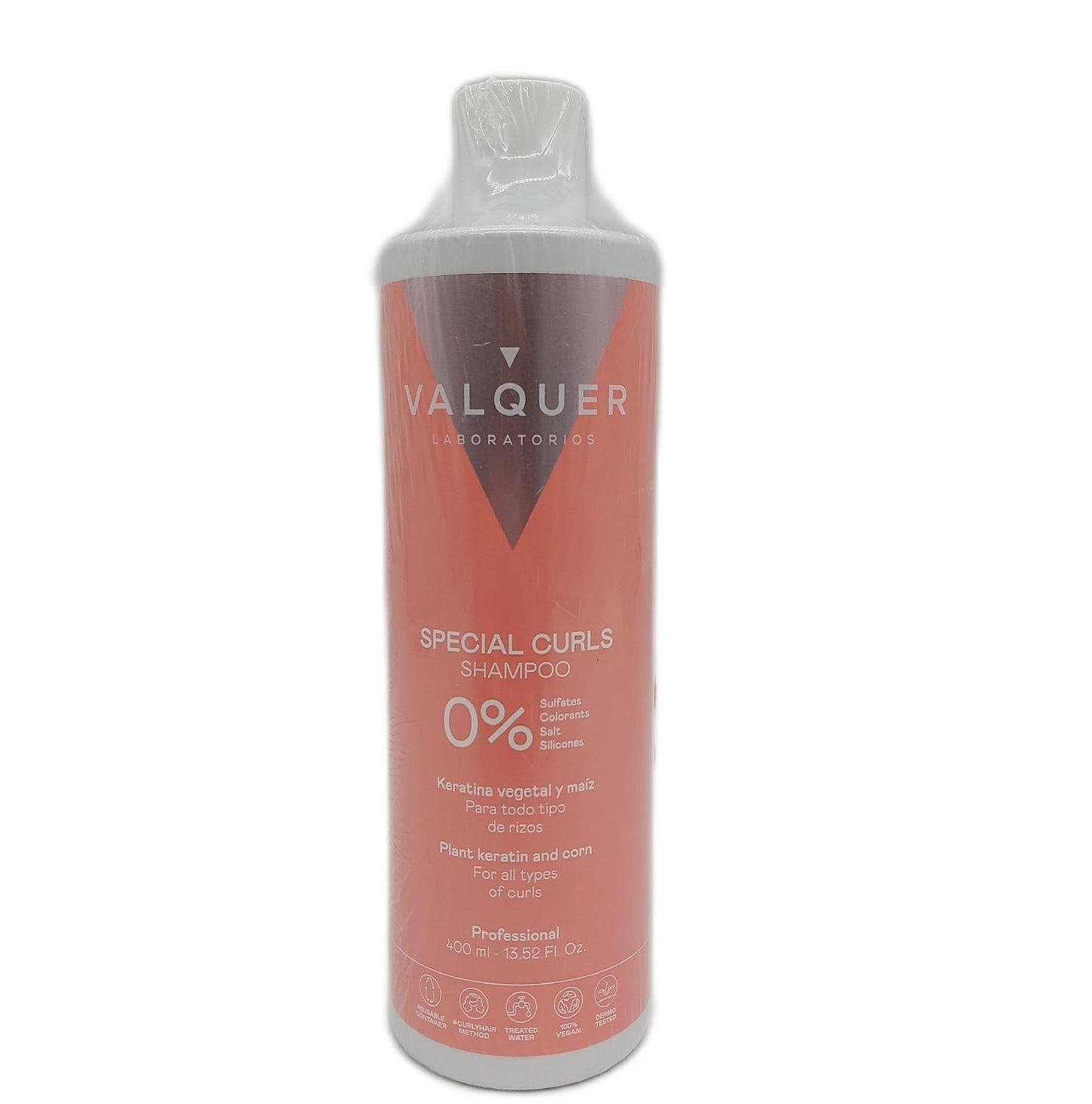 Valquer Shampoo Haarpflege Curly Zero definiert Locken spendet Feuchtigkeit weichkeitsfördernd