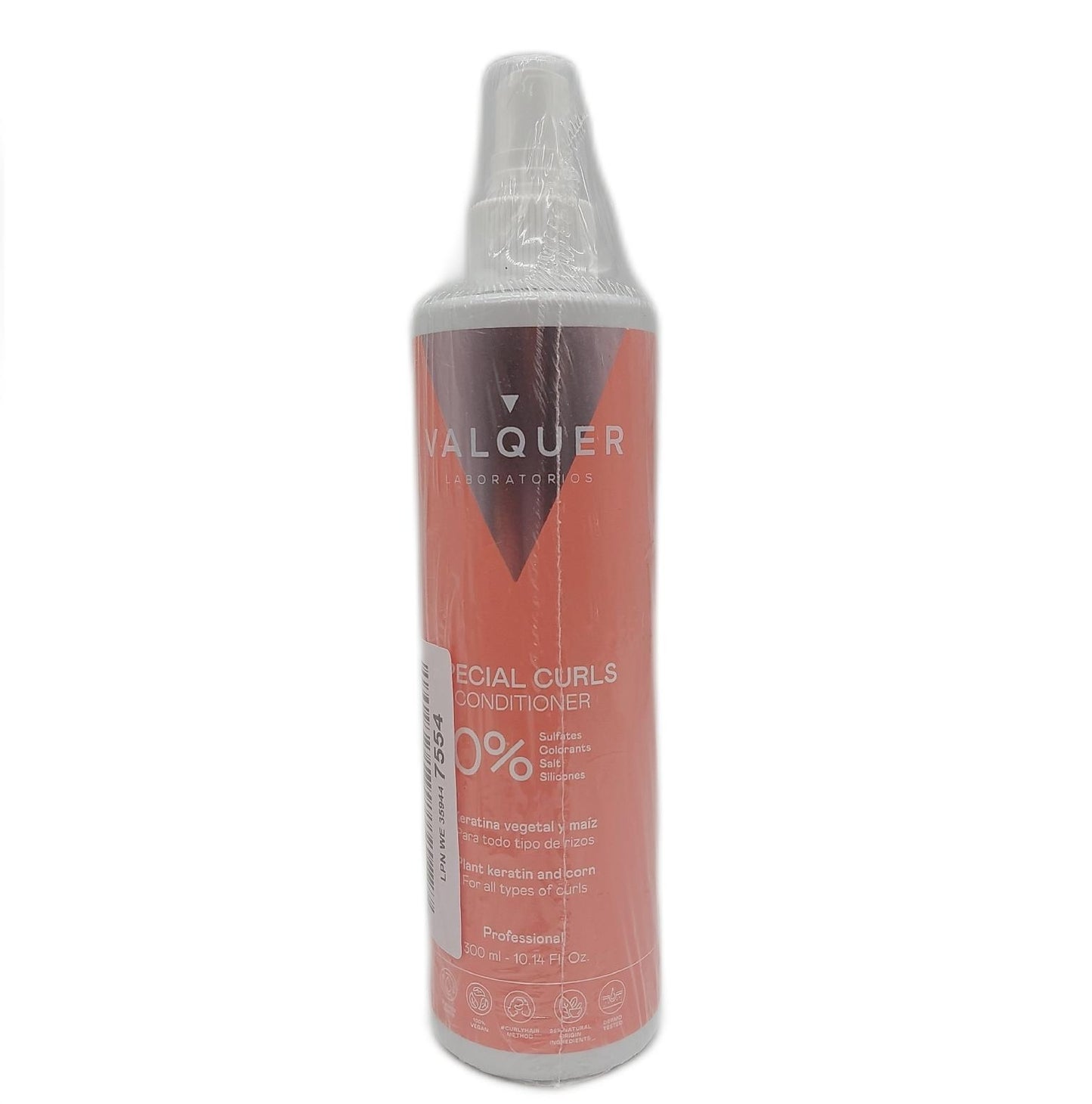 Valquer Leave In Conditioner Haarpflege Zero Curls speziell für lockiges Haar Pflege