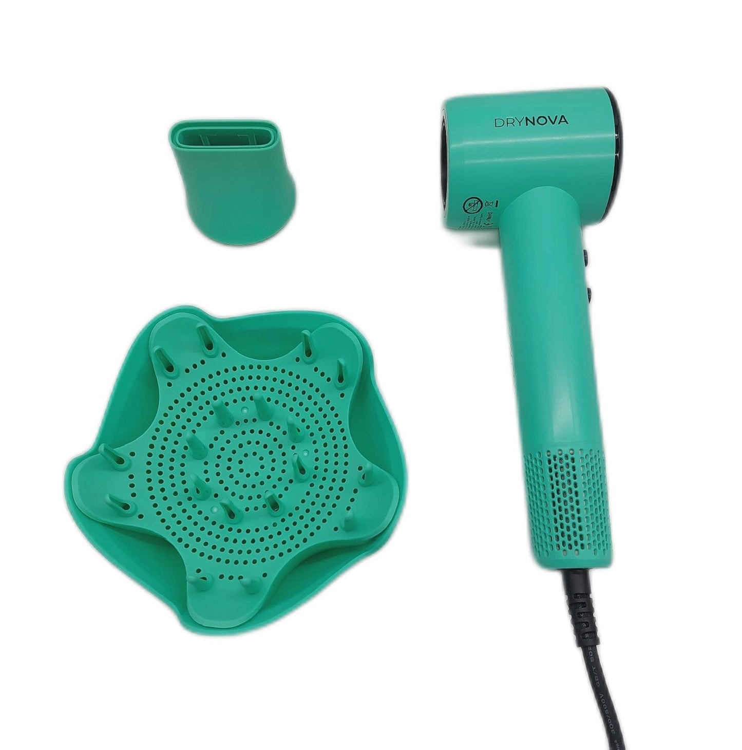 Cecotec DryNova Green Leaf Kompakt- und Leichtgewicht-Haartrockner. 1600 W, 110.000 U/min.