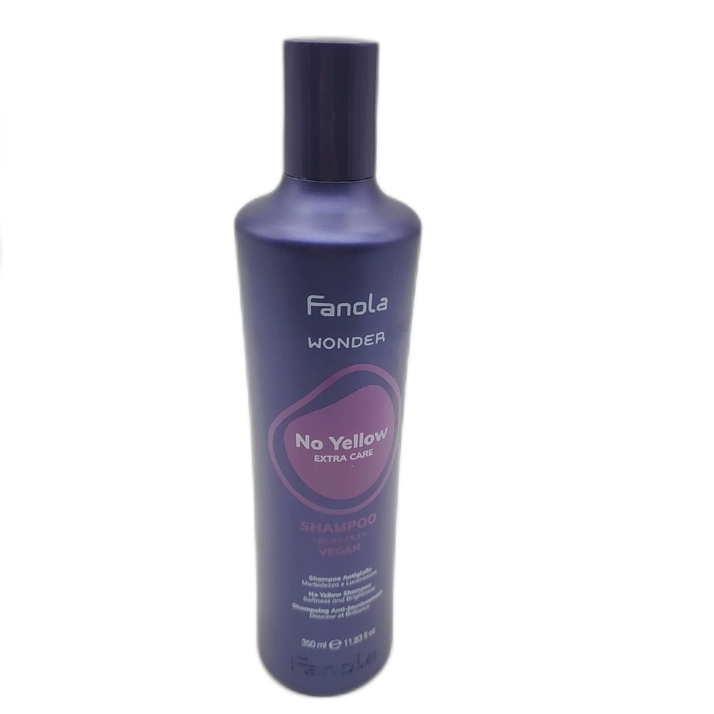 Fanola Shampoo Haarpflege Blond Pflege Wonder No Yellow Anti Gelbstich Pflege für Blond