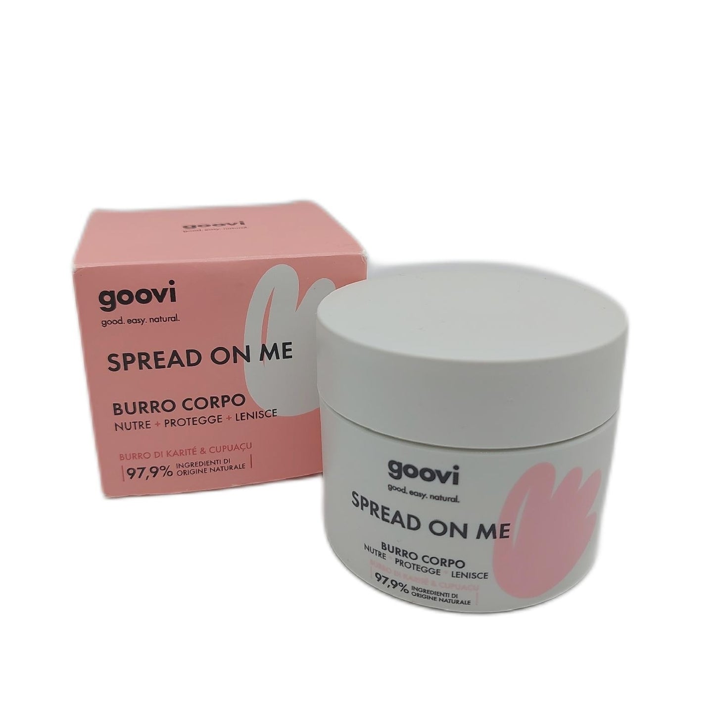 Goovi Körperbutter Körperpflege Spread On Me pflegend feuchtigkeitsspendend sheabutter