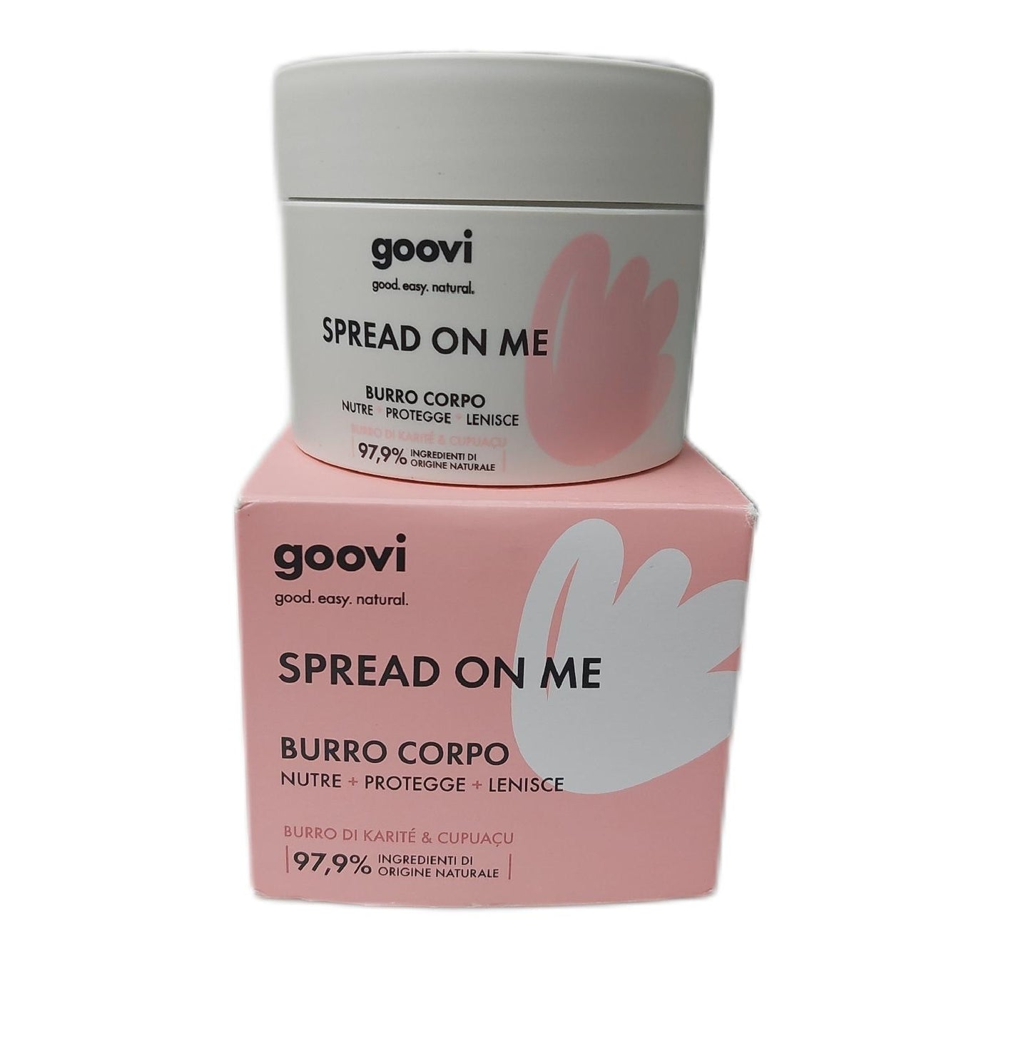 Goovi Körperbutter Körperpflege Spread On Me pflegend feuchtigkeitsspendend sheabutter