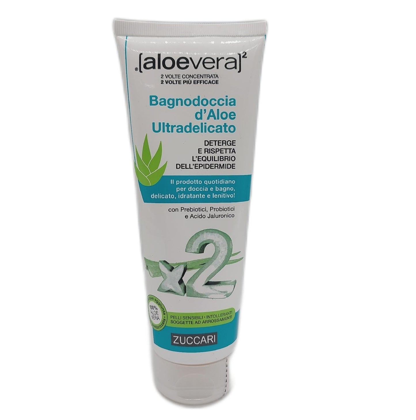 Aloevera2 Bagnodoccia all'Aloe Ultradelicato 250ml Bad & Dusche