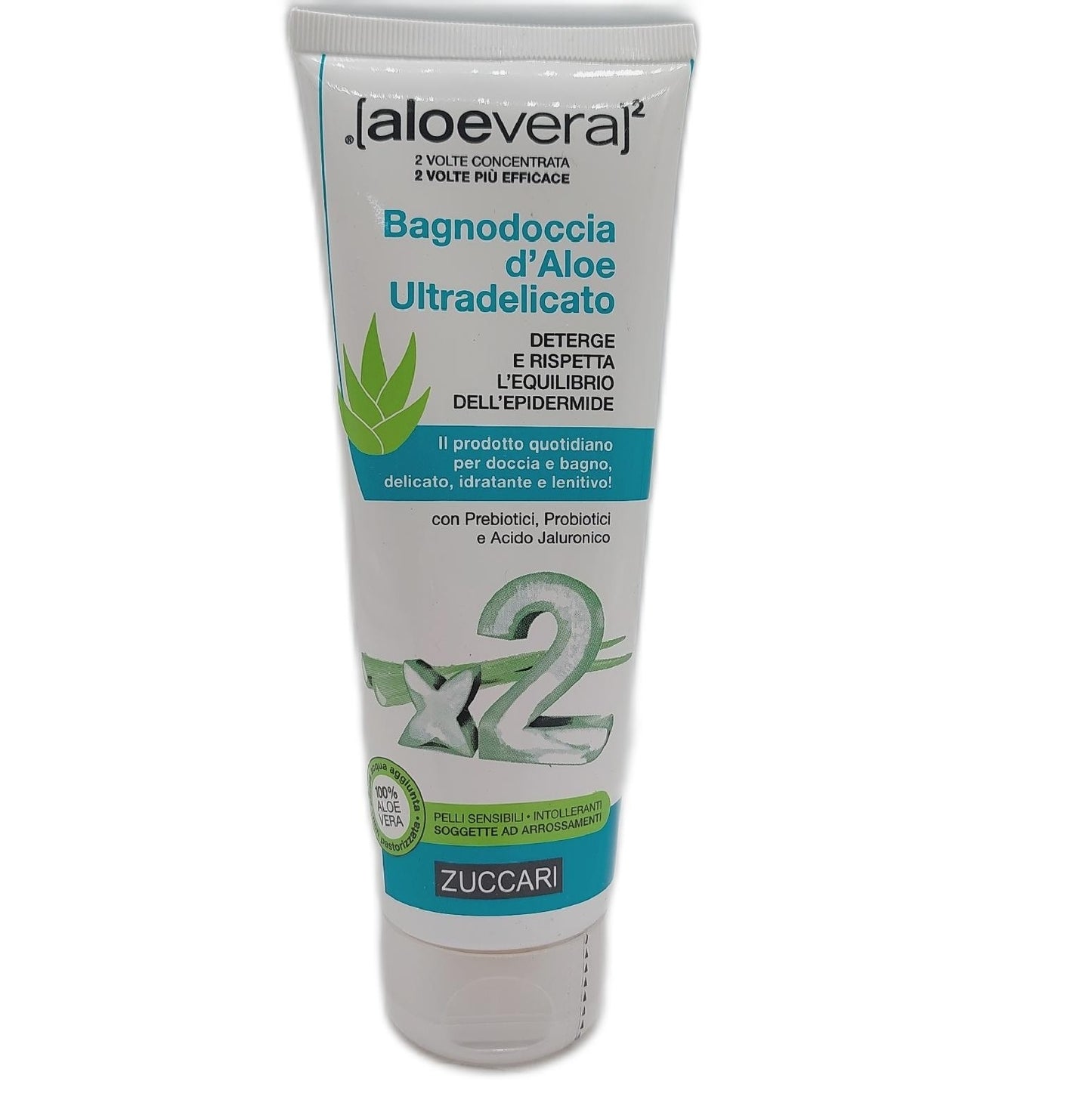 Aloevera2 Bagnodoccia all'Aloe Ultradelicato 250ml Bad & Dusche