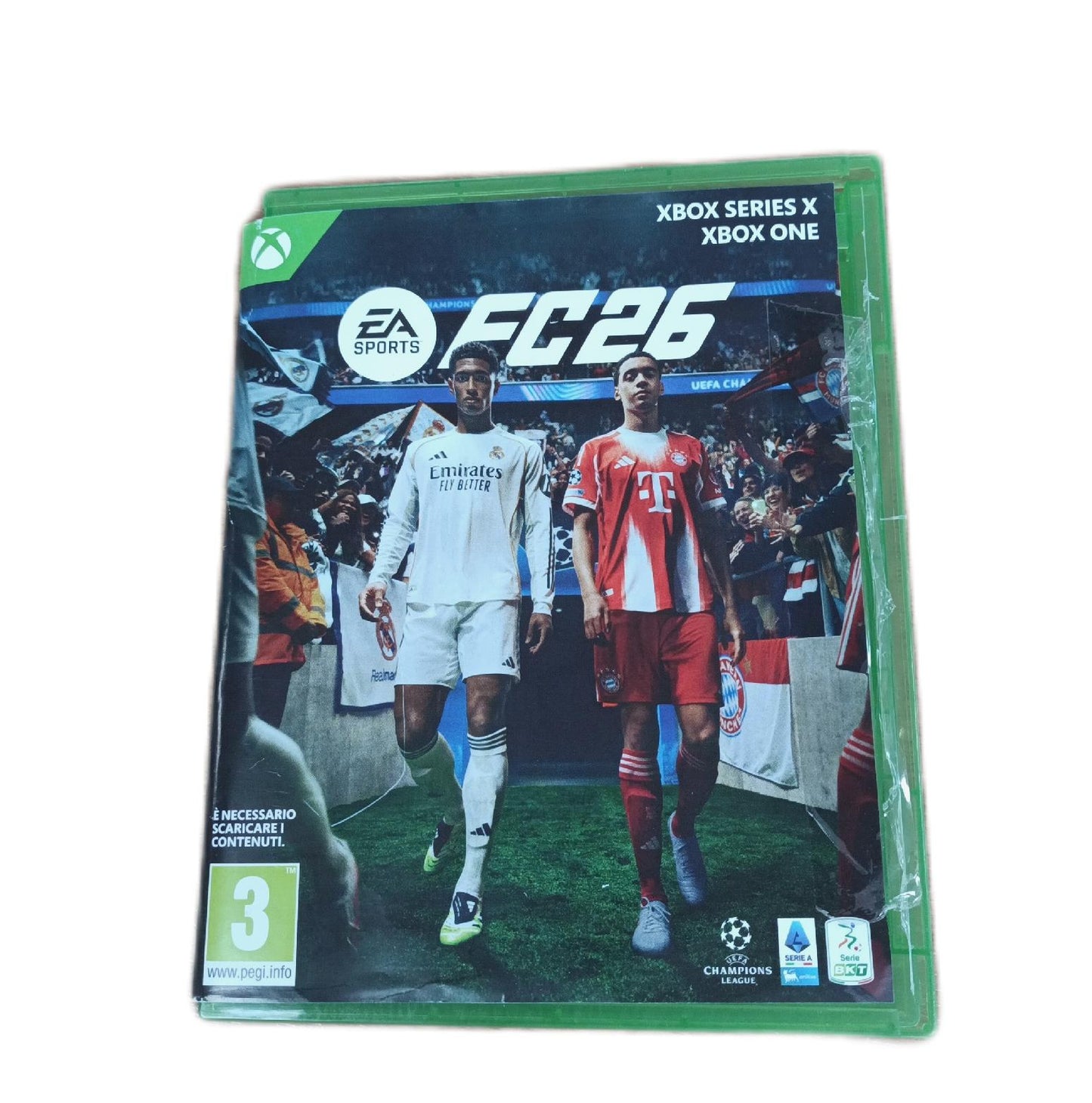 FC26 XBox Series X, XBox One, Italienische Edition USK 12 Transportschaden