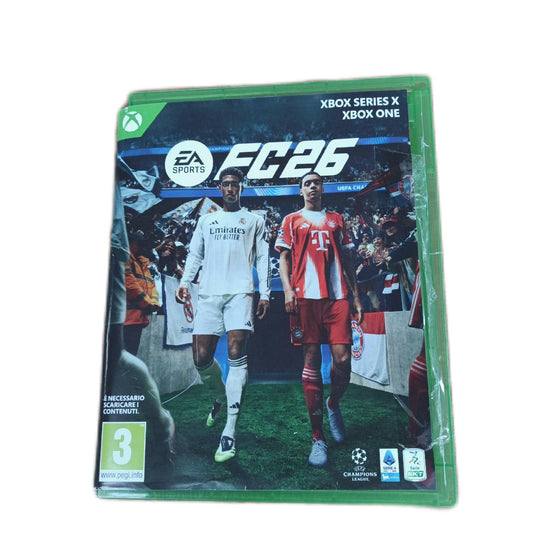 FC26 XBox Series X, XBox One, Italienische Edition USK 12 Transportschaden