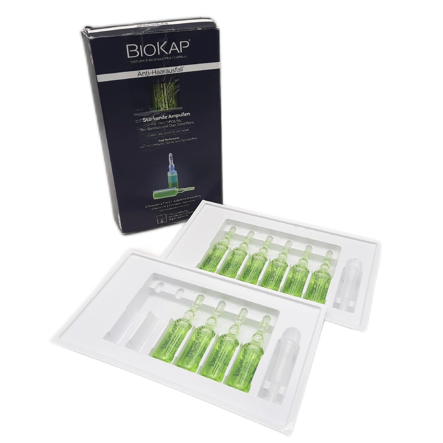 BIOKAP Stärkende Ampullen 10 x 7ml Anti-Haarausfall INTENSIVANWE - Unvollständig