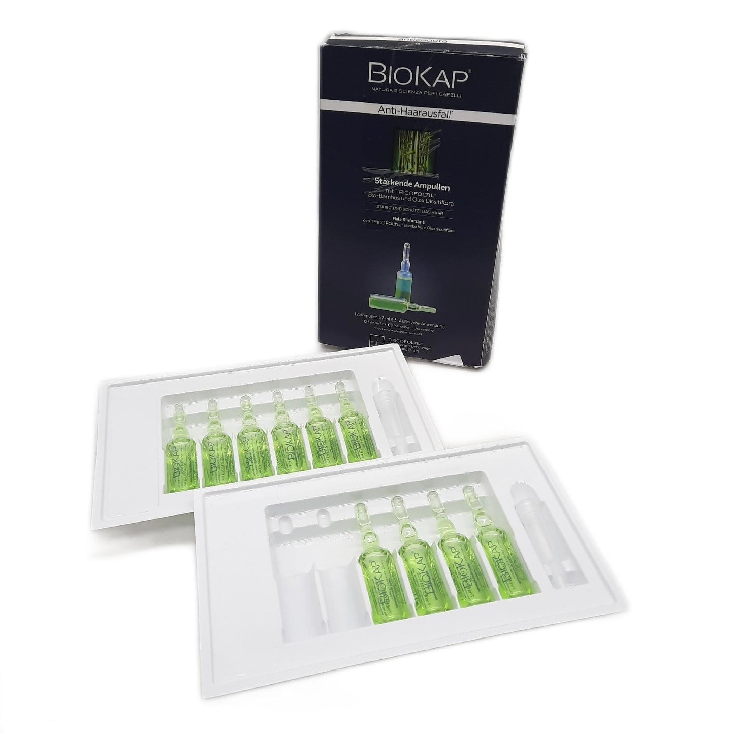 BIOKAP Stärkende Ampullen 10 x 7ml Anti-Haarausfall INTENSIVANWE - Unvollständig