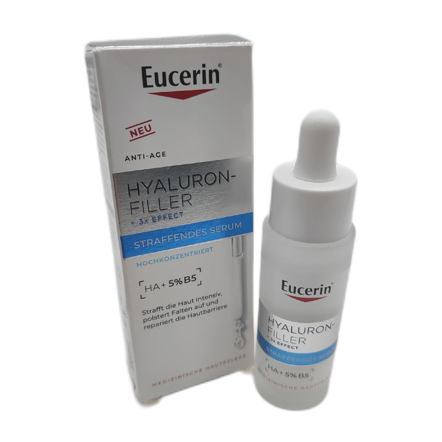 Eucerin Serum Gesichtsserum Hyaluron Filler Straffend Anti Falten Pflege