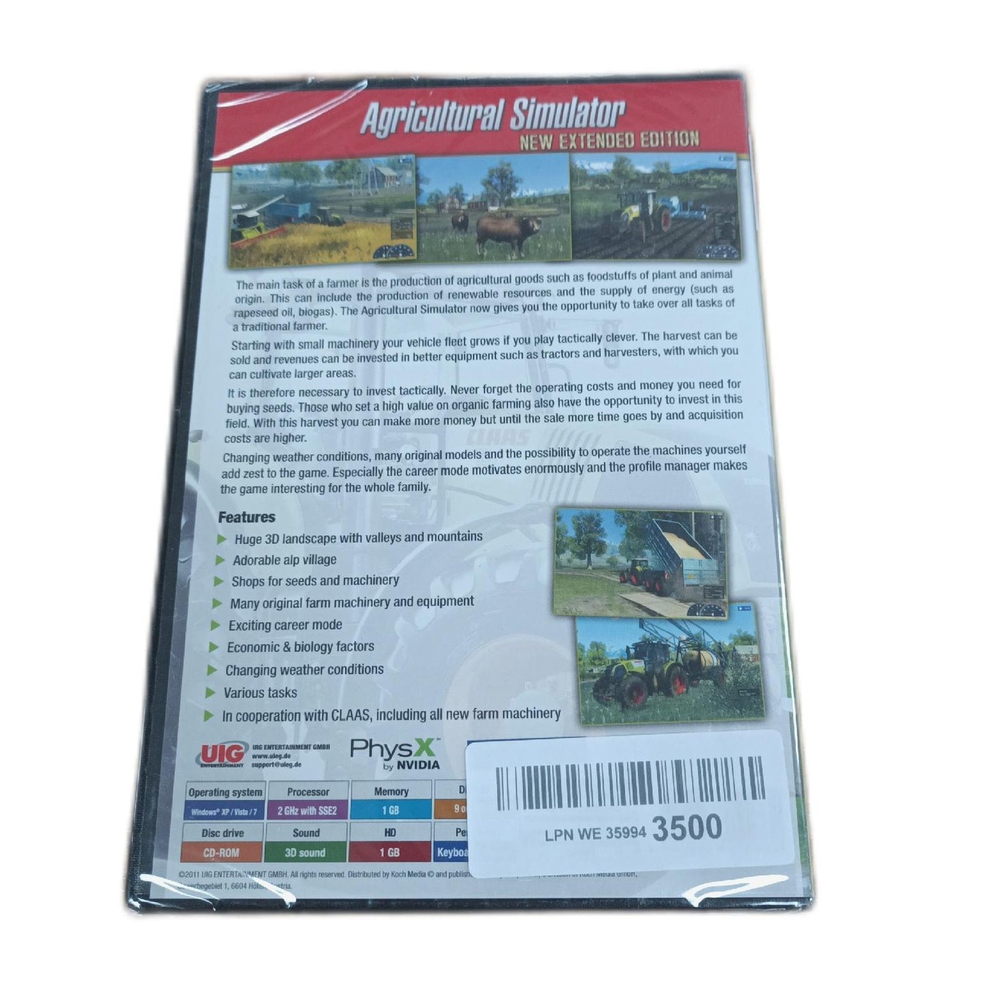 Landwirtschaftssimulator Deluxe PC-CD-Edition: UK Edition Computerspiele