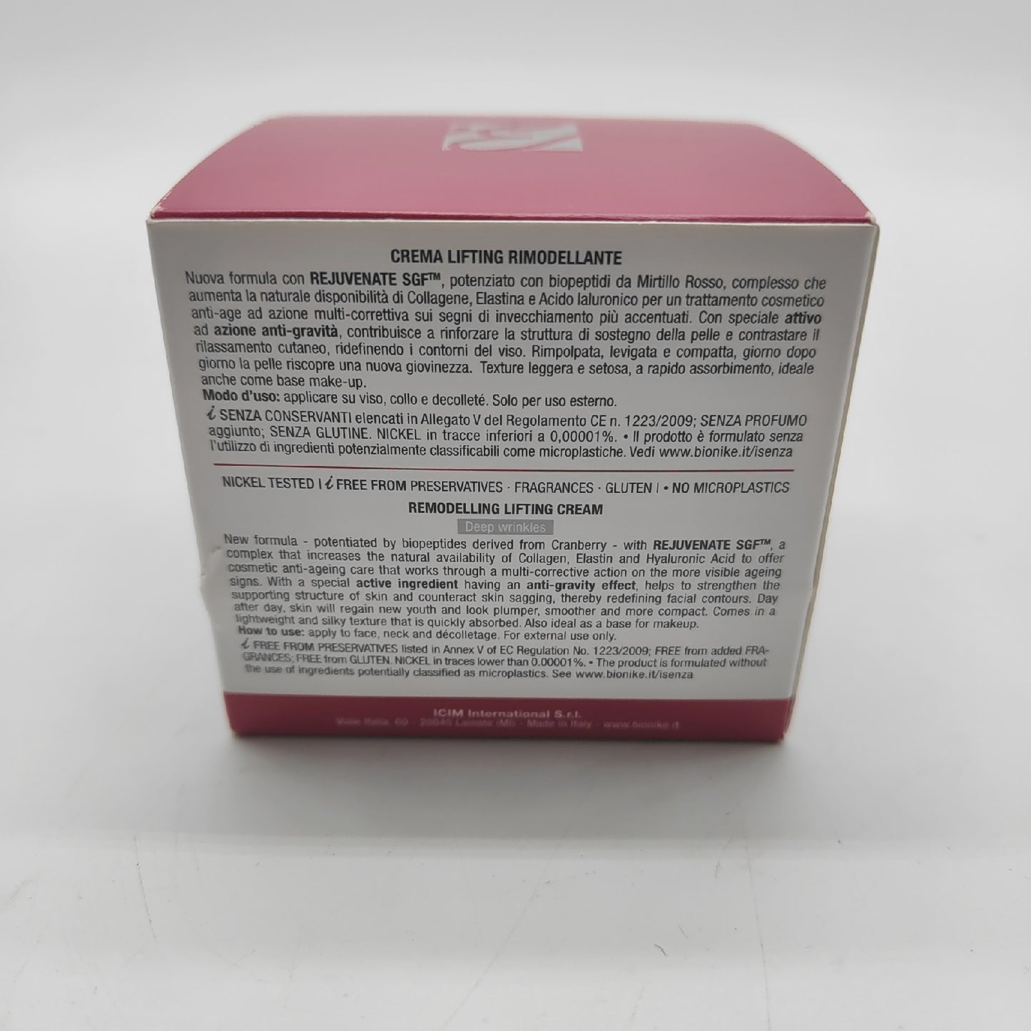 Bionike Gesichtscreme Gesichtspflege Defence Xage Ultimate Lifting Straffung Pflege