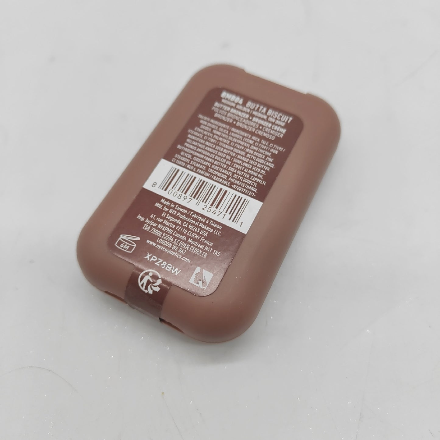 NYX PROFESSIONAL MAKEUP Bronzer Crème Utilisation Corps et Visage Buttermelt