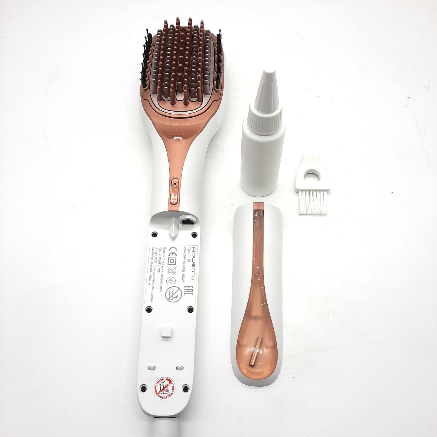 Rowenta Hair Therapist Haarbürste repariert stärkt beschädigtes Haar macht das