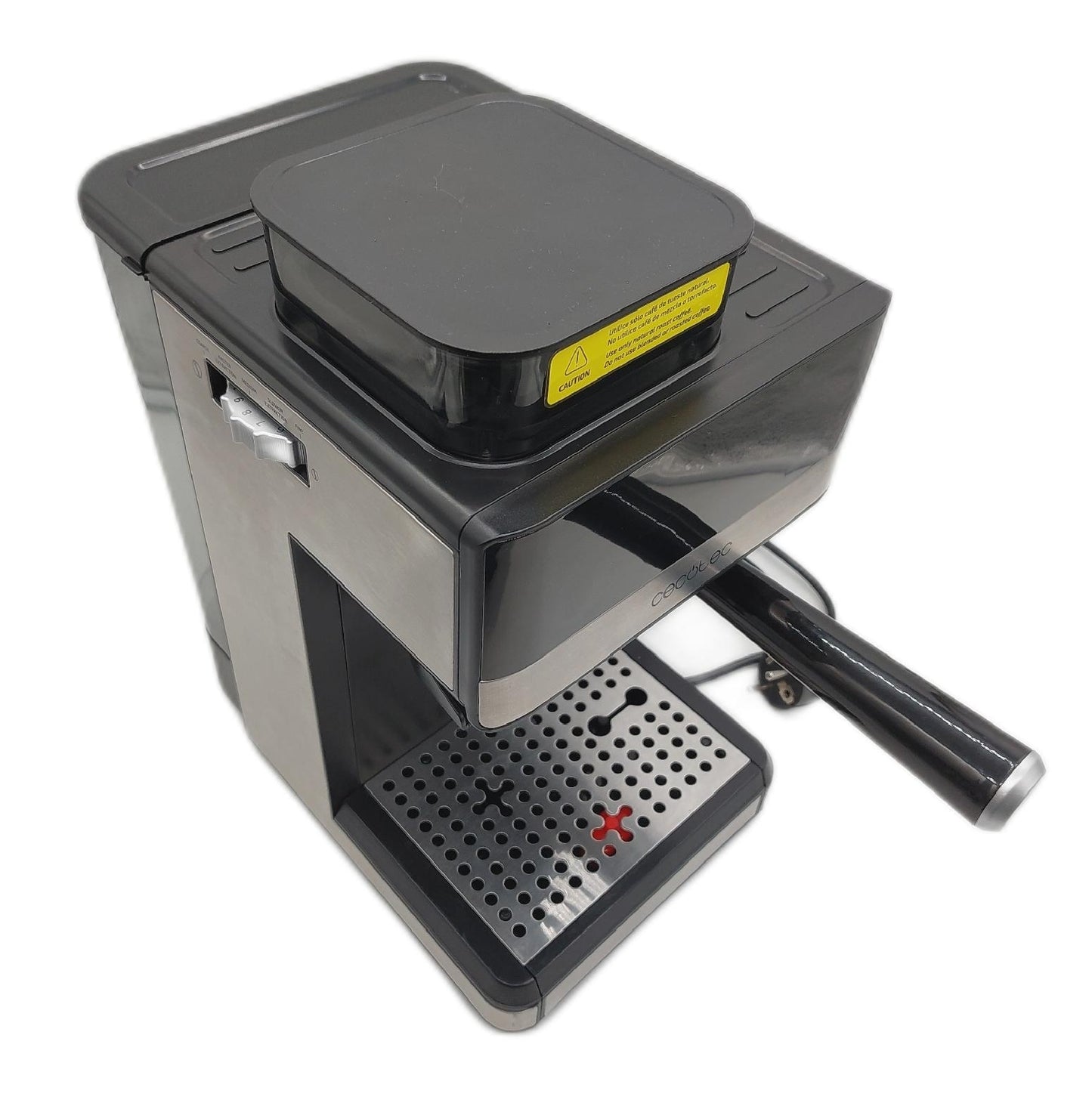 Cecotec Espressomaschine Kaffeemaschine Küchengeräte Power Espresso Bedienkomfort Mahl