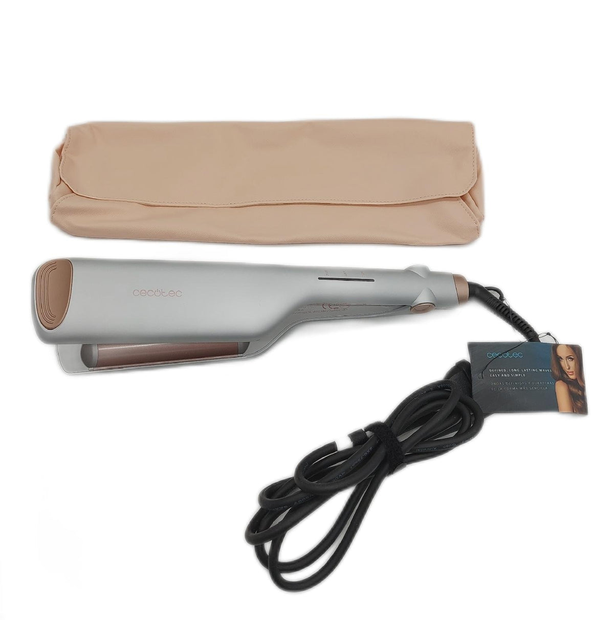 Cecotec RitualCare 2000 Summer Waves Keramik Wellenplatten Turmalin Ionisator Haarstyler