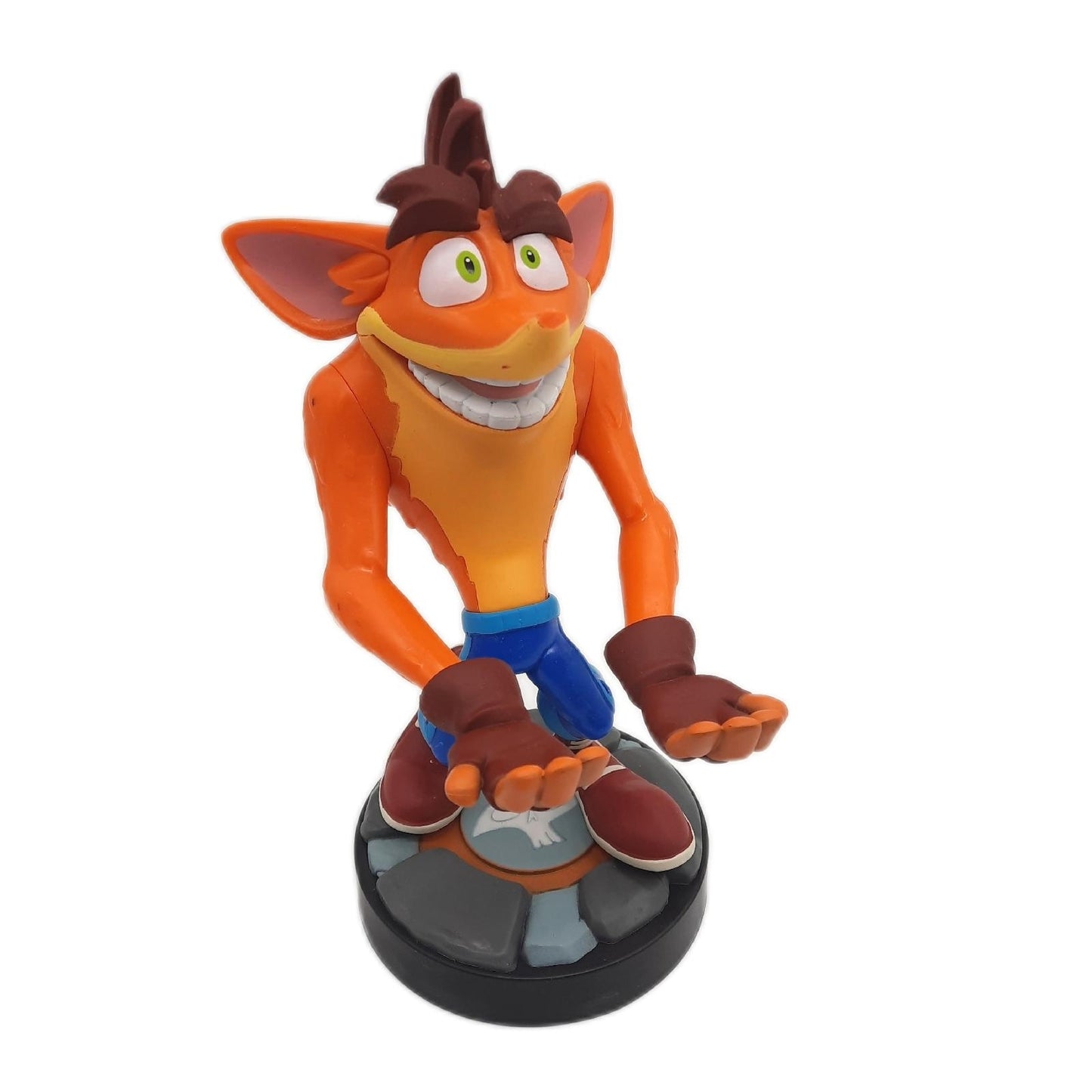 Cable Guys - Crash Bandicoot Gaming Accessories Holder & Phone Holder for Most Controller (Xbox, Play Station, Nintendo Switch) & Phone