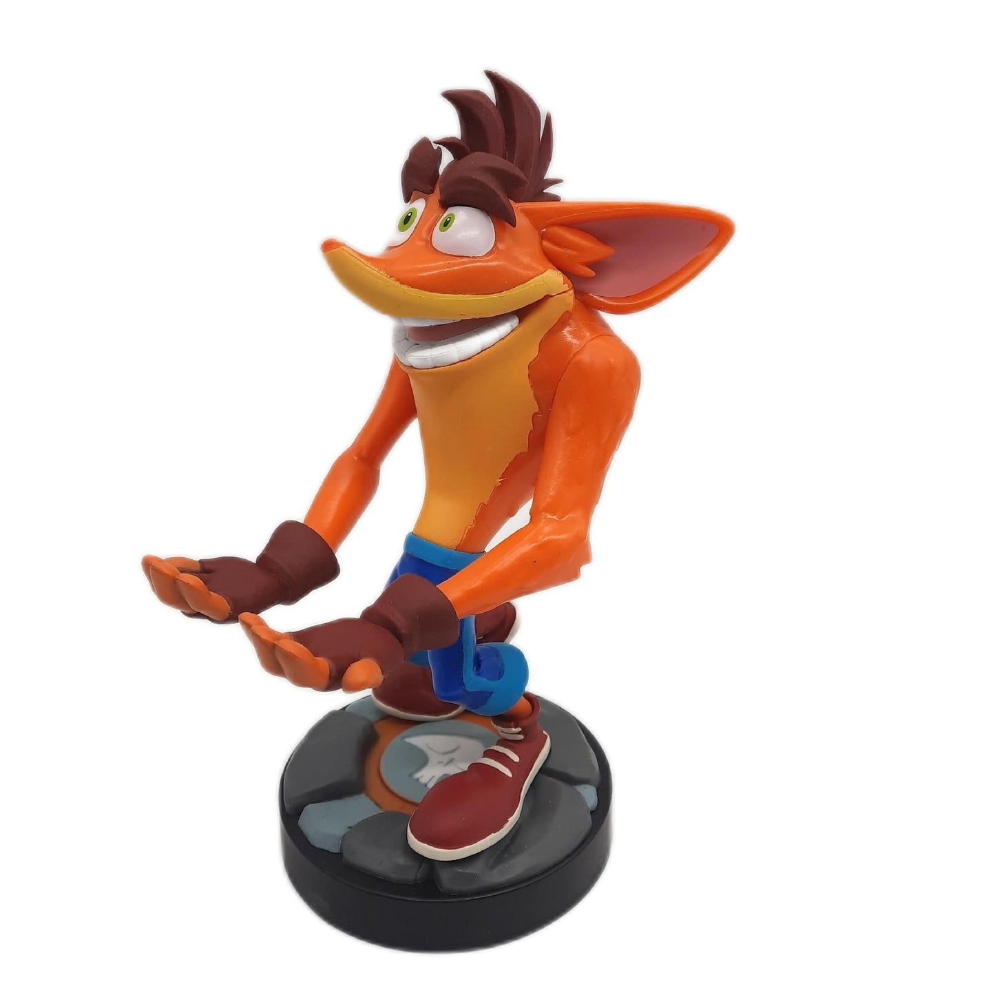 Cable Guys - Crash Bandicoot Gaming Accessories Holder & Phone Holder for Most Controller (Xbox, Play Station, Nintendo Switch) & Phone