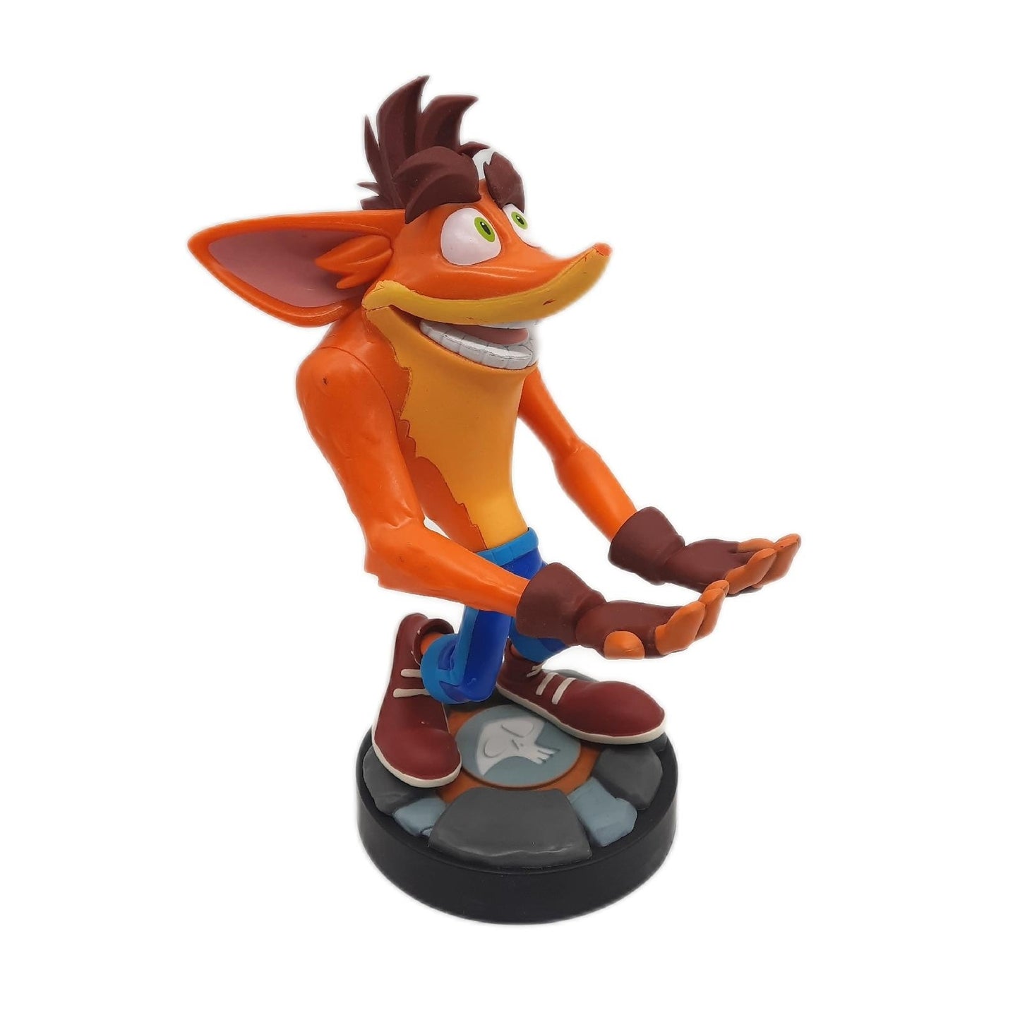 Cable Guys - Crash Bandicoot Gaming Accessories Holder & Phone Holder for Most Controller (Xbox, Play Station, Nintendo Switch) & Phone
