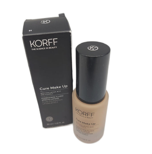 Korff Fluid Foundation Make up Anti Aging Formel mit Hyaluronsäure Lifting Effekt Pflege