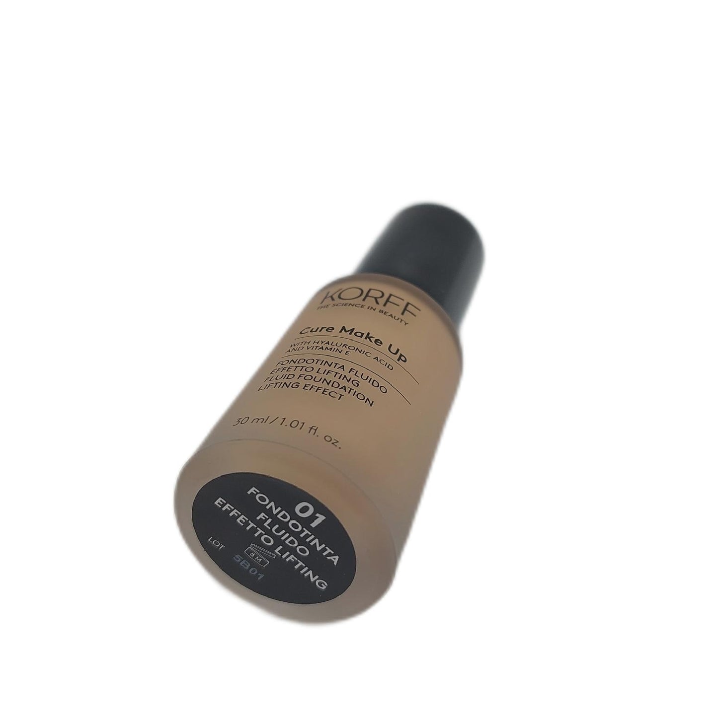 Korff Fluid Foundation Make up Anti Aging Formel mit Hyaluronsäure Lifting Effekt Pflege