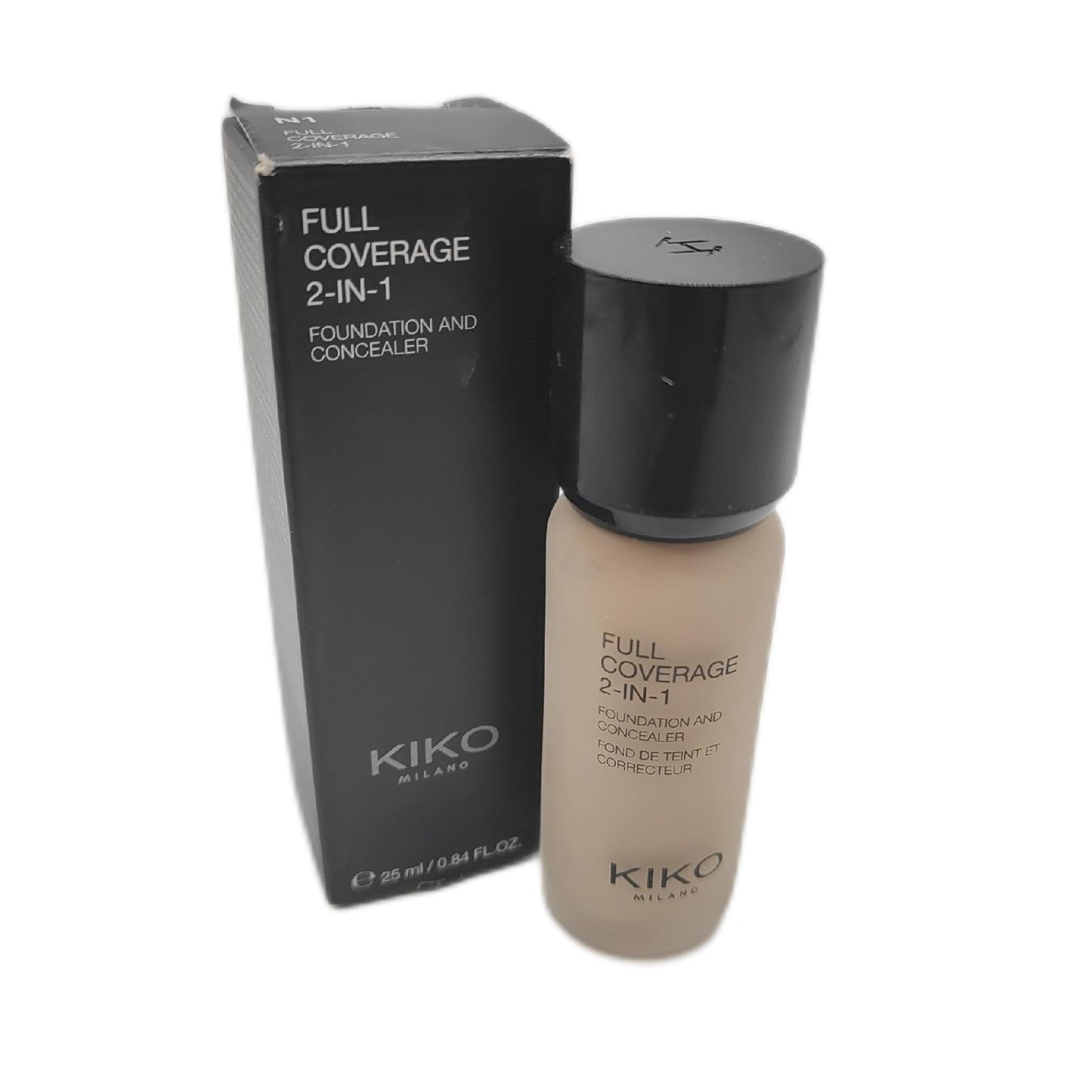 KIKO Milano Foundation Concealer Make up Full Coverage 2 in 1 Deckkraft Gesicht