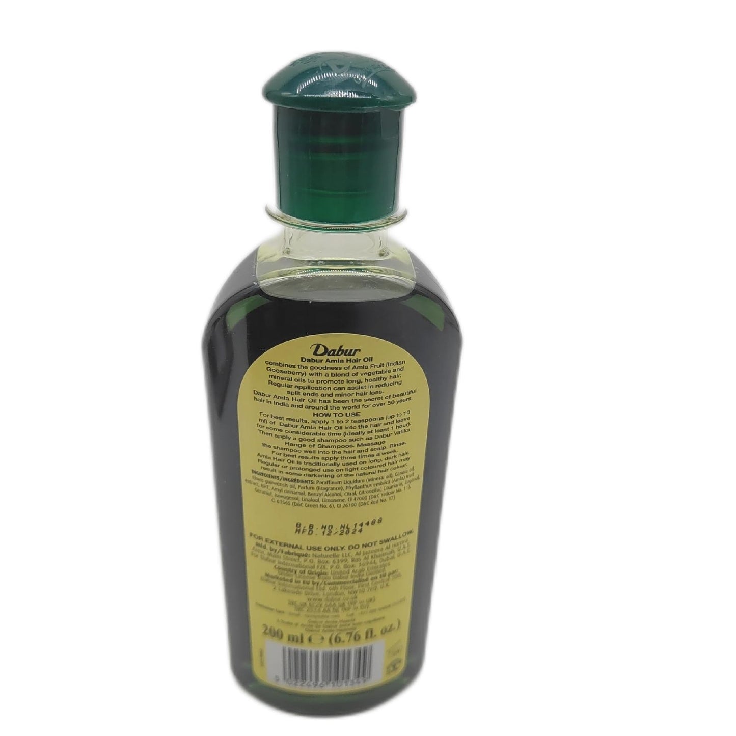 Dabur Öl Haarpflege Kopfhaut Haarpflegeöl Amla für langes glattes Haar