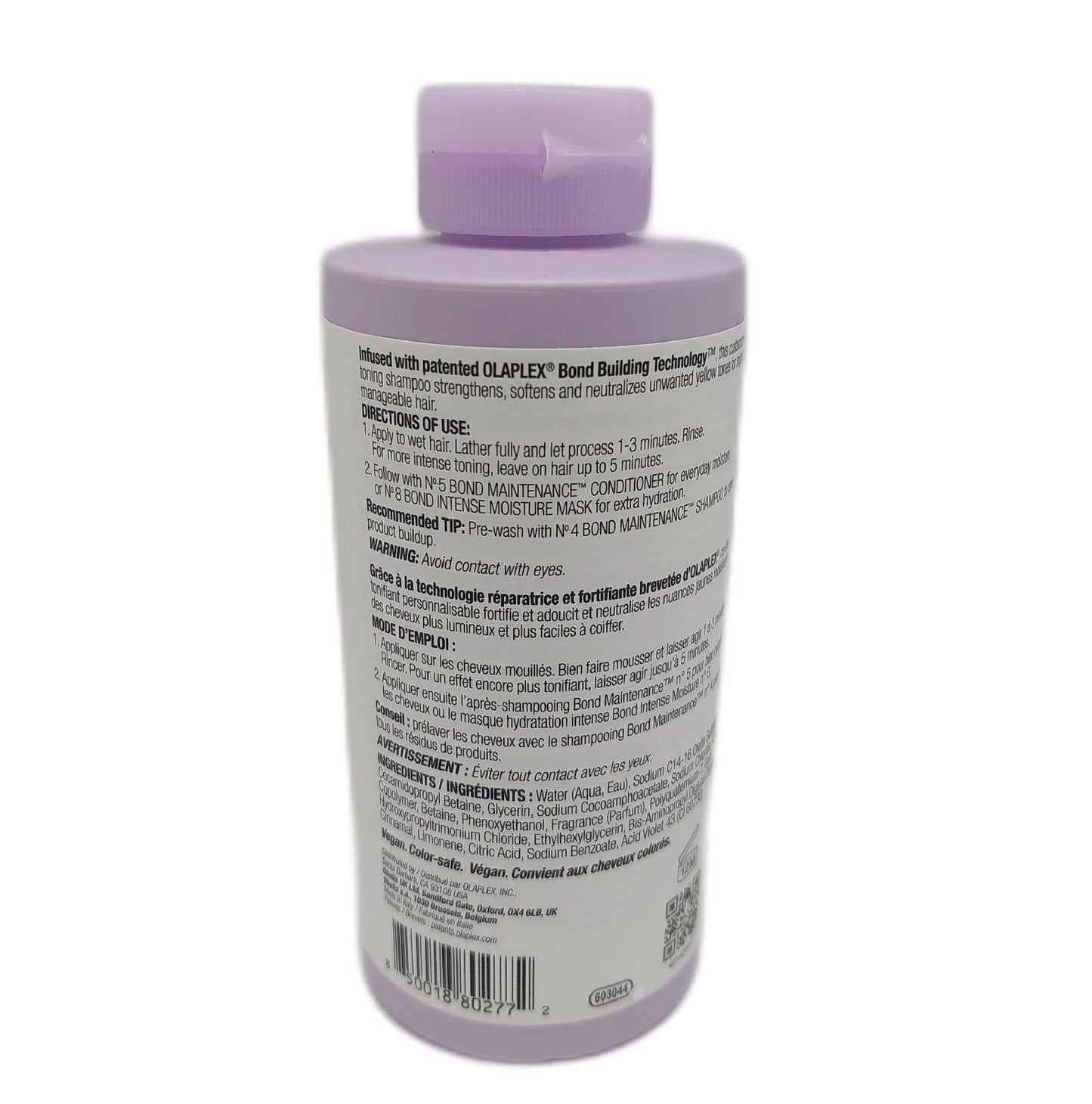 Olaplex Shampoo Haarpflege Blond Enhancer Purple Toning Gelbstich Neutralisierer
