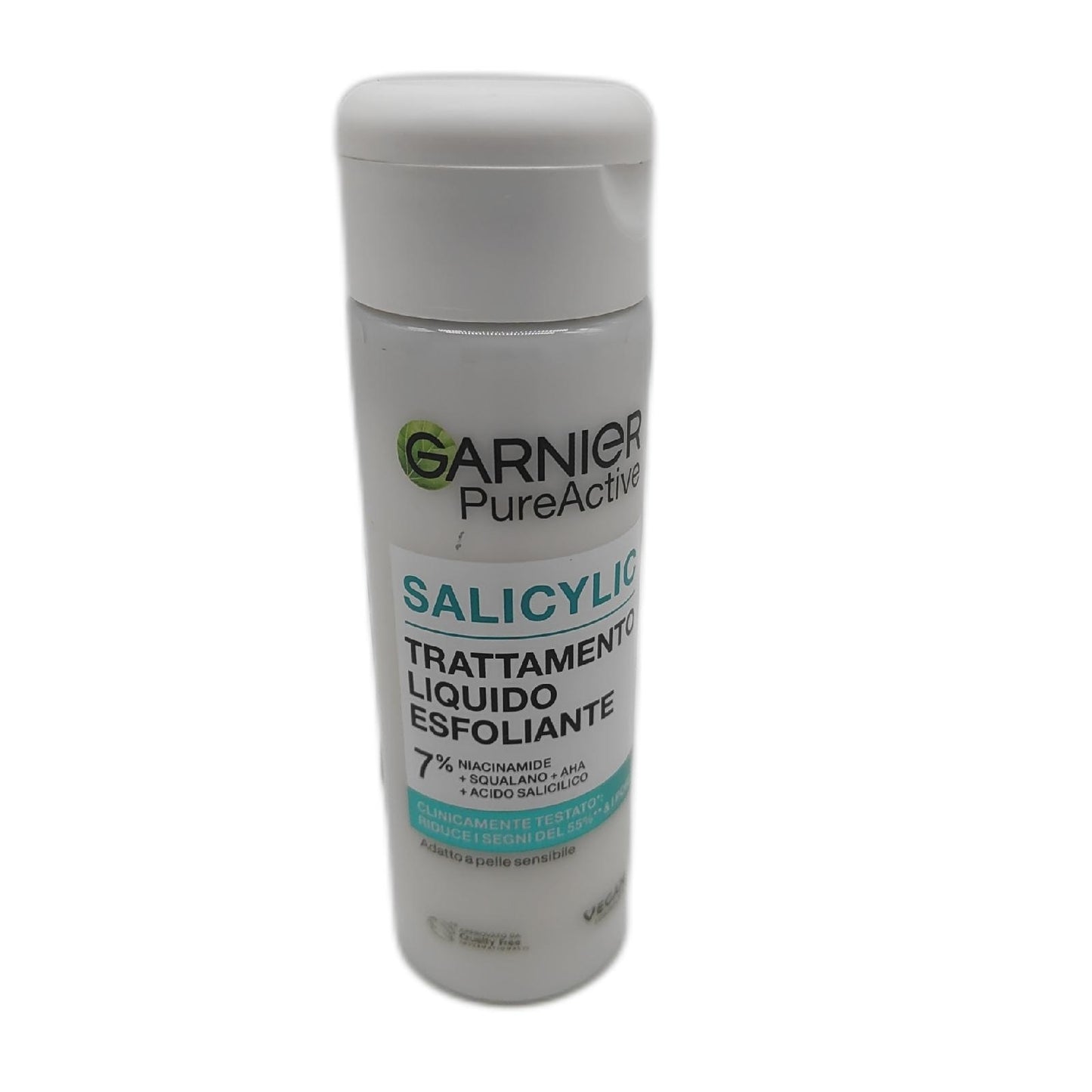 Garnier Flüssige Peeling-Behandlung für glatte und geschmeidige Haut Poren und Hautunreinheiten",