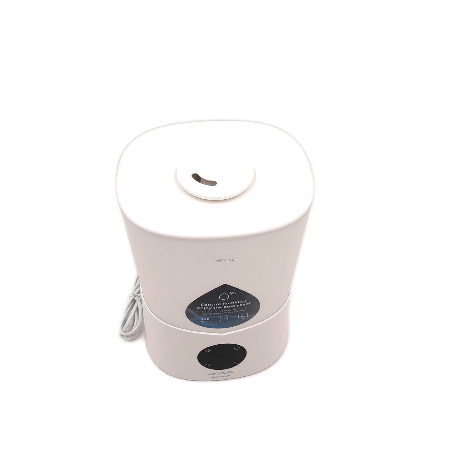 Cecotec BreezeCare 2600 Light Smart Luftbefeuchter. 260° Wasserbefeuchter
