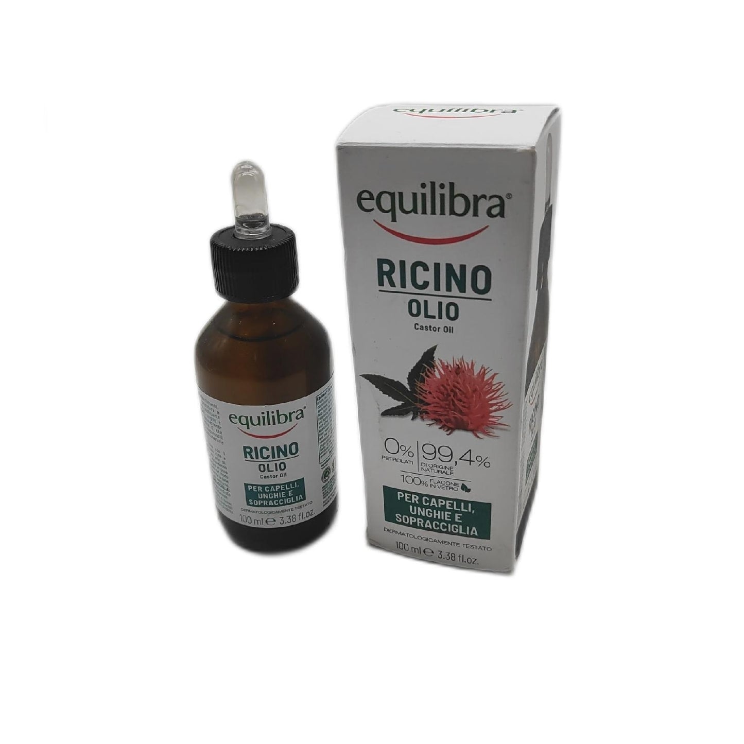 Equilibra Haare Kaltgepresstes Rizinusöl Castor Oil für Haare