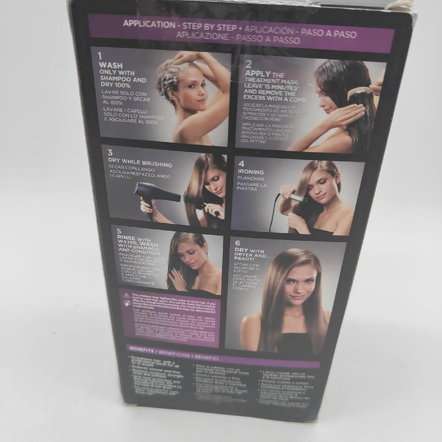 Kativa Glättungsset Haarpflege Xpress Brazilian Vegetable Smoothing Kit Keratin Pflege