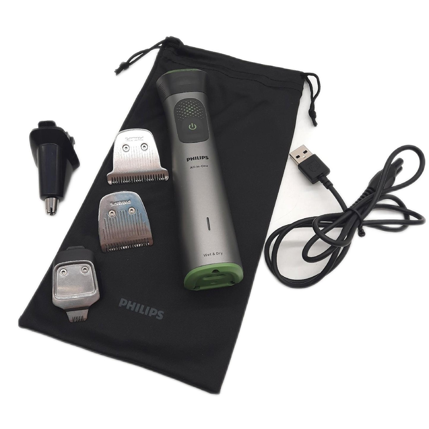 Philips All-in-One-Trimmer Multigroom Serie 7000 19-in-1-Barttri - Unvollständig