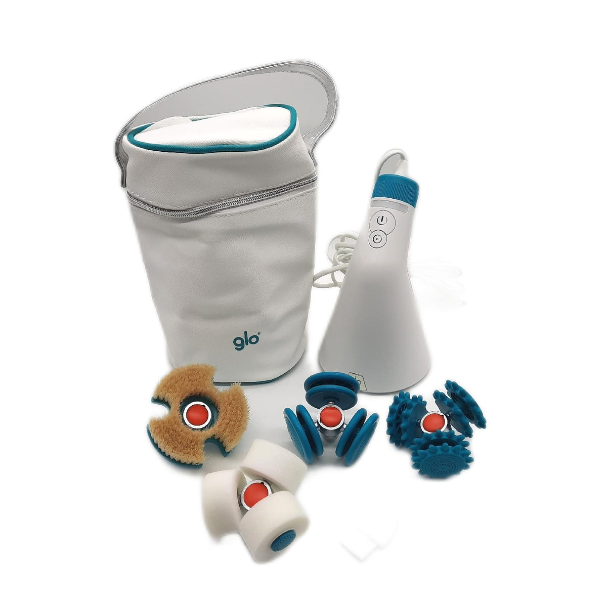 GLO ajedador Celulitis Glo910 Plus Cellulite Massagegeraet mit Infrarot Therapie zur Anti Cellulite Behandlung