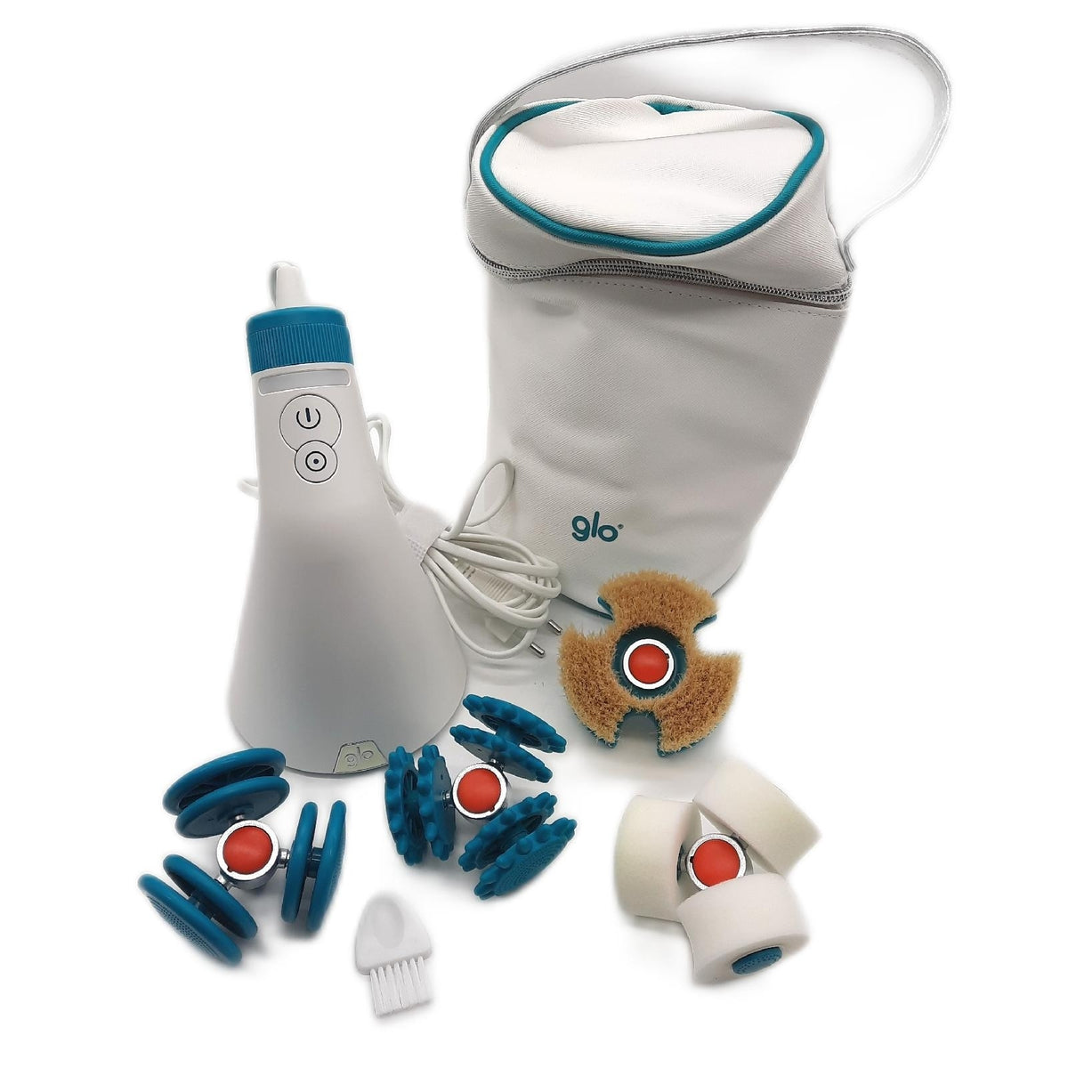 GLO ajedador Celulitis Glo910 Plus Cellulite Massagegeraet mit Infrarot Therapie zur Anti Cellulite Behandlung