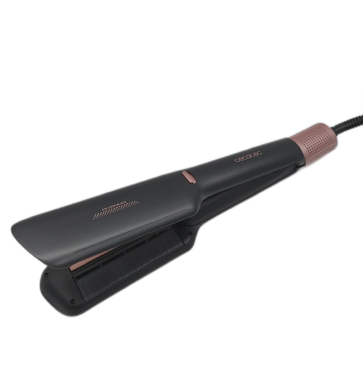 Cecotec Air Lisse Haarglätter 600 W mit Luftfunktion schwarz Haarglättegerät Schutz