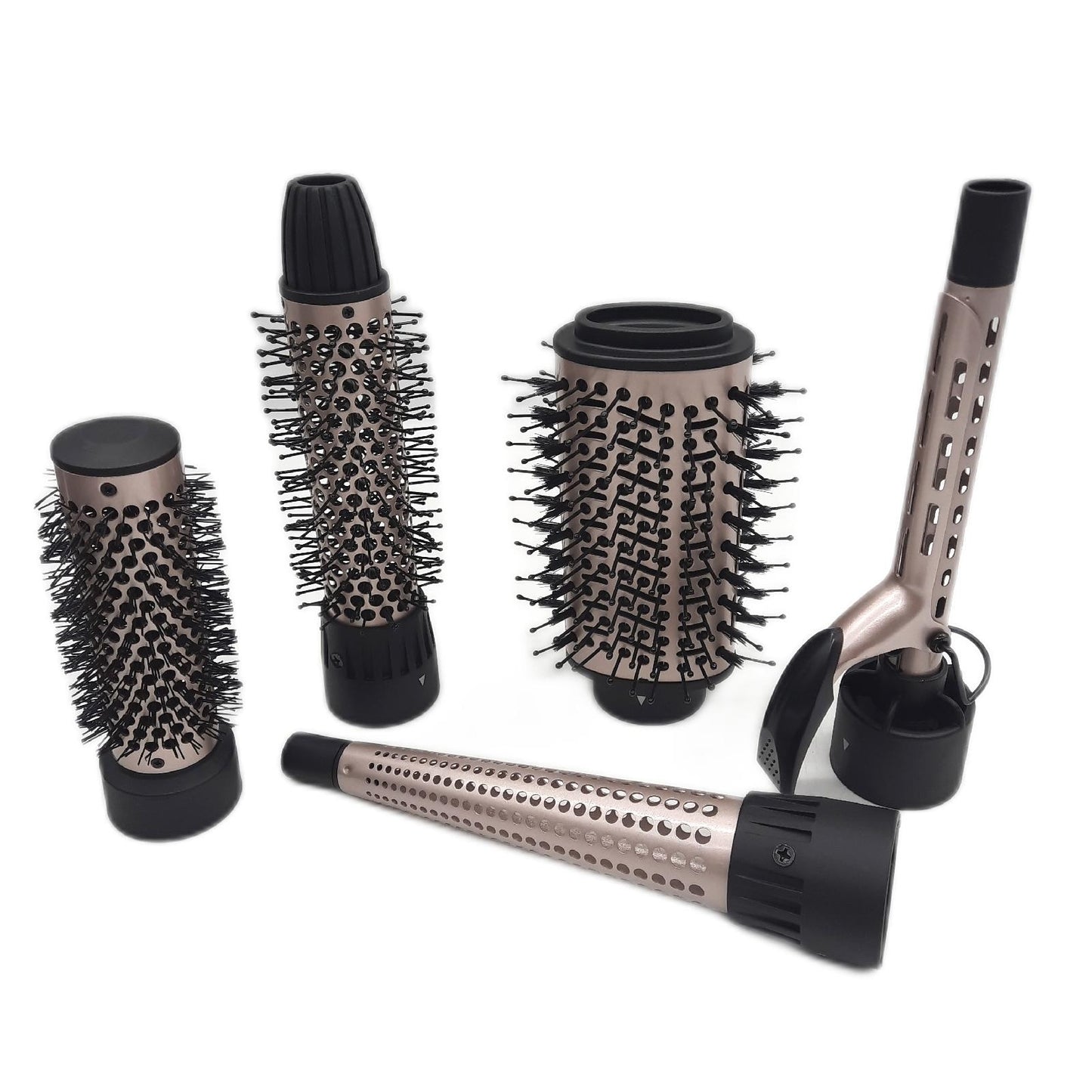 Cecotec 3-in-1 Haartrockner Bamba CeramicCare 3in1 Styler, 1200W, Glättet, Wellt, verleiht Volumen und Trocknet das Haar, 10 austauschbare Köpfe, 3 Temp, 2 Geschwindigkeiten, Keramikbeschichtung