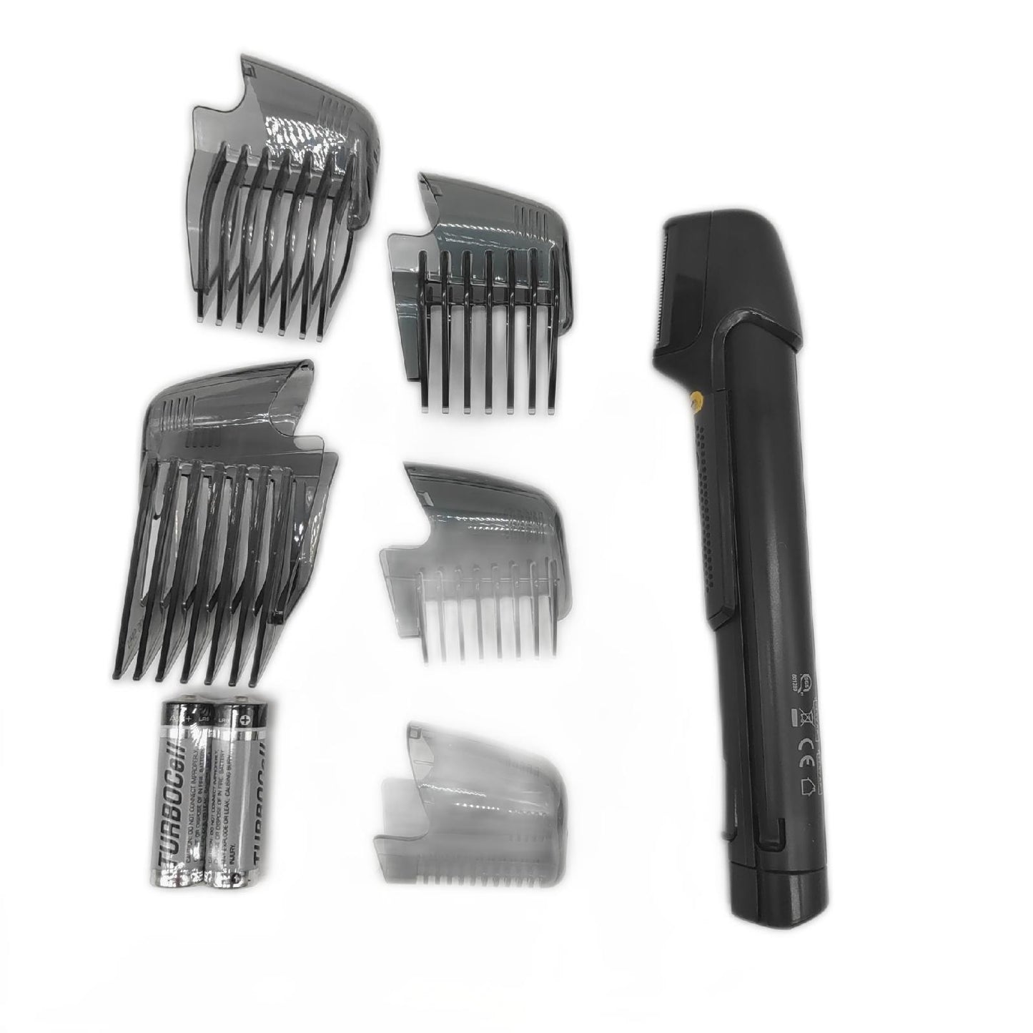 Microtouch Haarschneider Haarpflege Set mit 5 Aufsätzen 2 Batterien Bartb