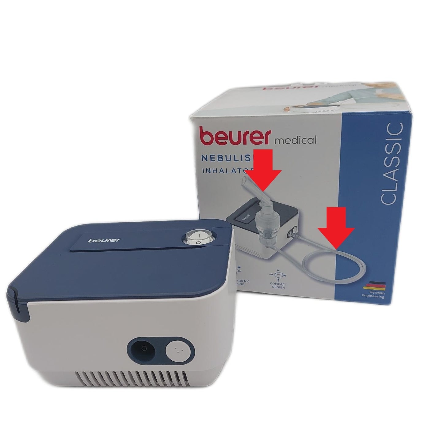 Beurer IH 16 Inhalator Inhalationsgerät Kinder Erwachsene nur Gerät ohne Zubehor
