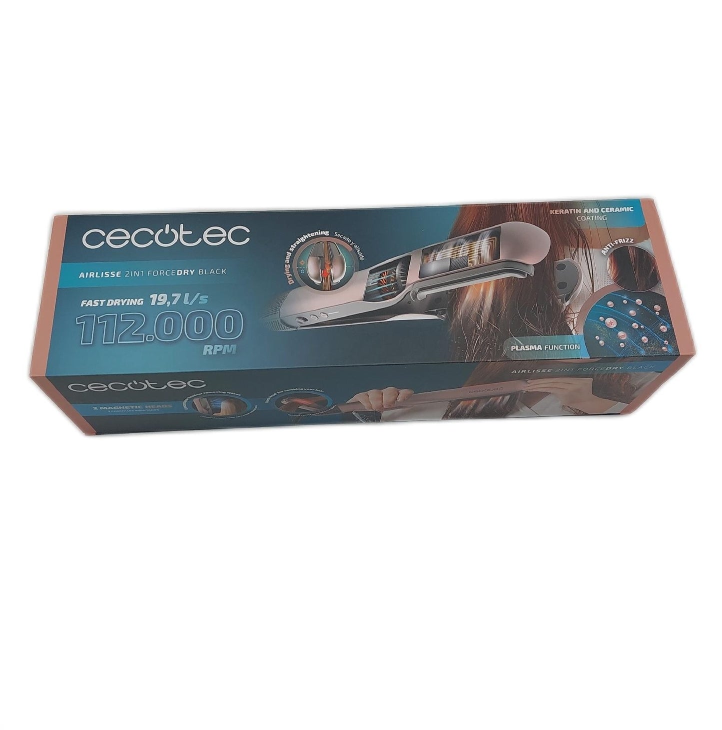 Cecotec Haarglaetter Styling Haarkosmetik AirLisse 2in1 Force