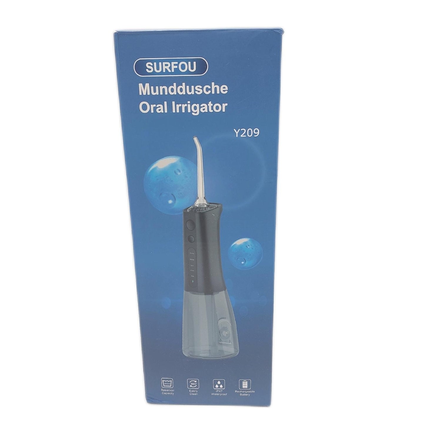 SURFOU Munddusche Zahnpflege Mundduschen 300ML 5 Modi