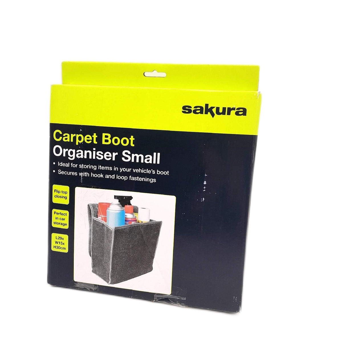 Sakura kleine Kofferraumtasche Klappdeckel für Pkw andere Fahrzeuge SS5232