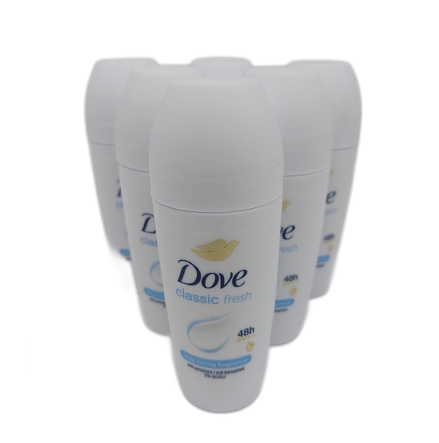 Dove Deodorant Roll On Antitranspirant Classic Care Hautschutz Frischepflege lang