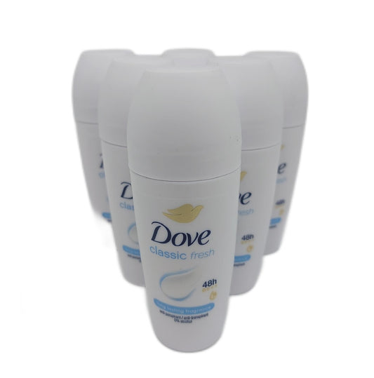 Dove Deodorant Roll On Antitranspirant Classic Care Hautschutz Frischepflege lang