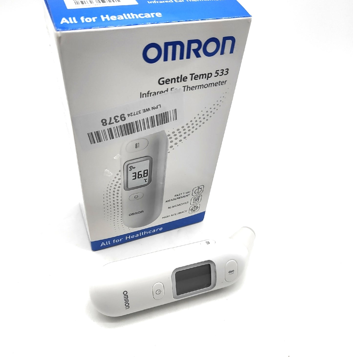 OMRON Ohrthermometer Gesundheitsgeräte Gentle Temp 533 schnelle genaue Messungen für Kinder Erwachsene
