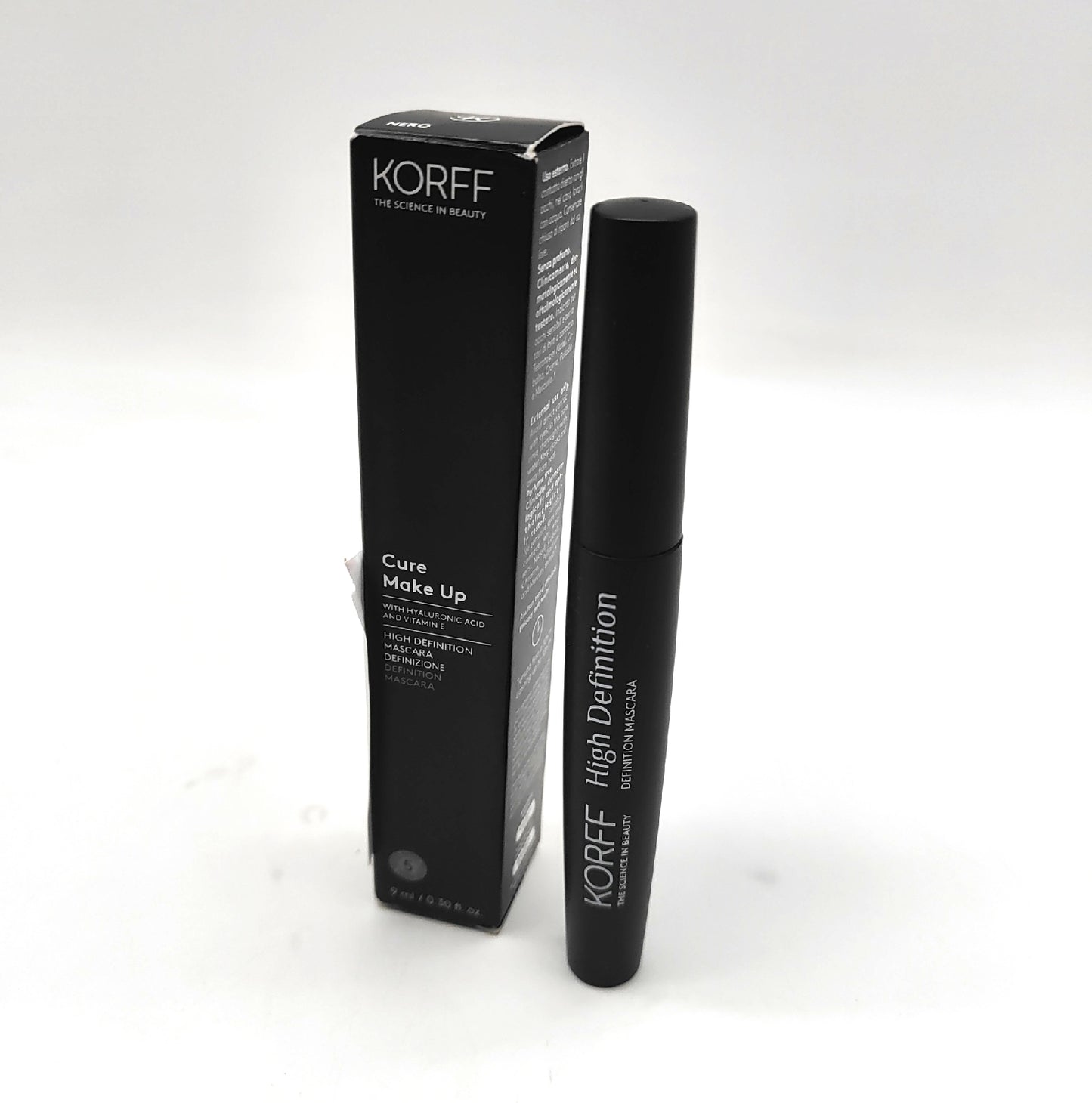 Korff Mascara Wimperntusche Make up High Definition Verlängernd Langanhaltend