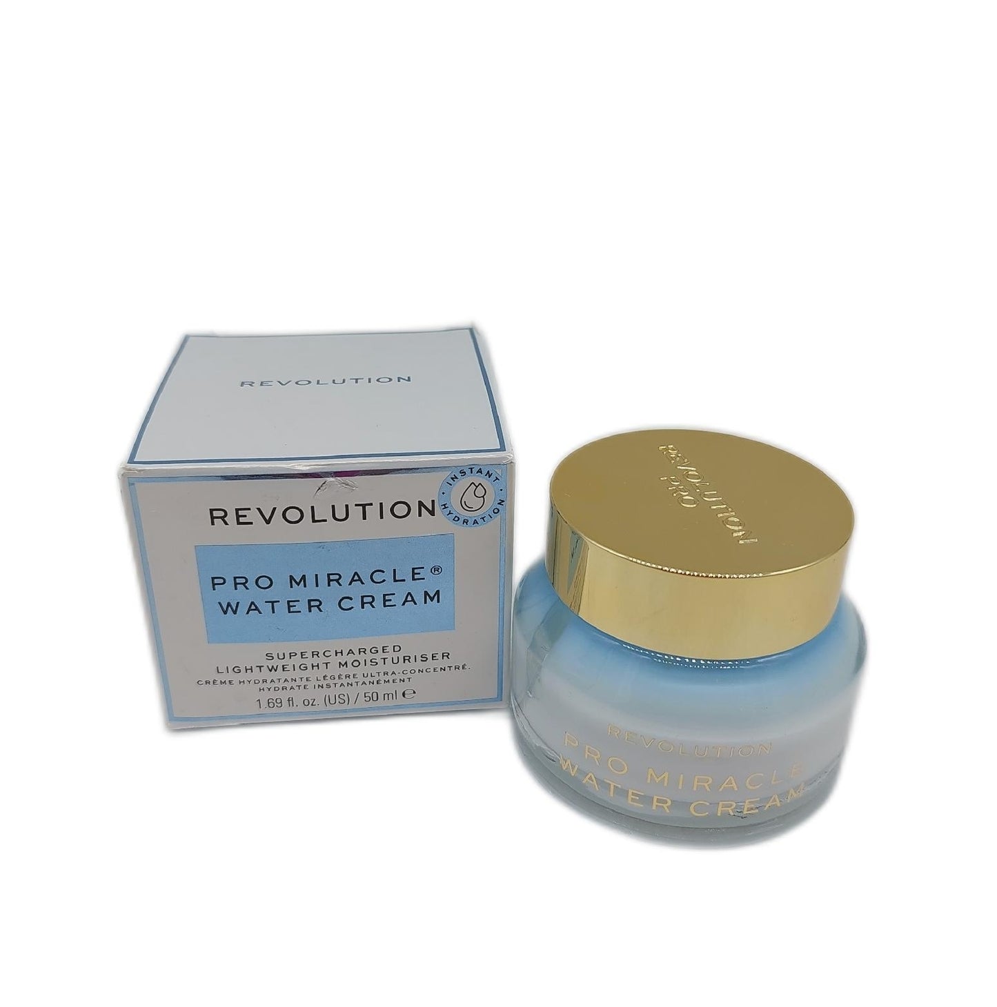 Revolution Pro Gel Creme Gesichtspflege Miracle Water Cream Feuchtigkeitsspendend sanft pflegend