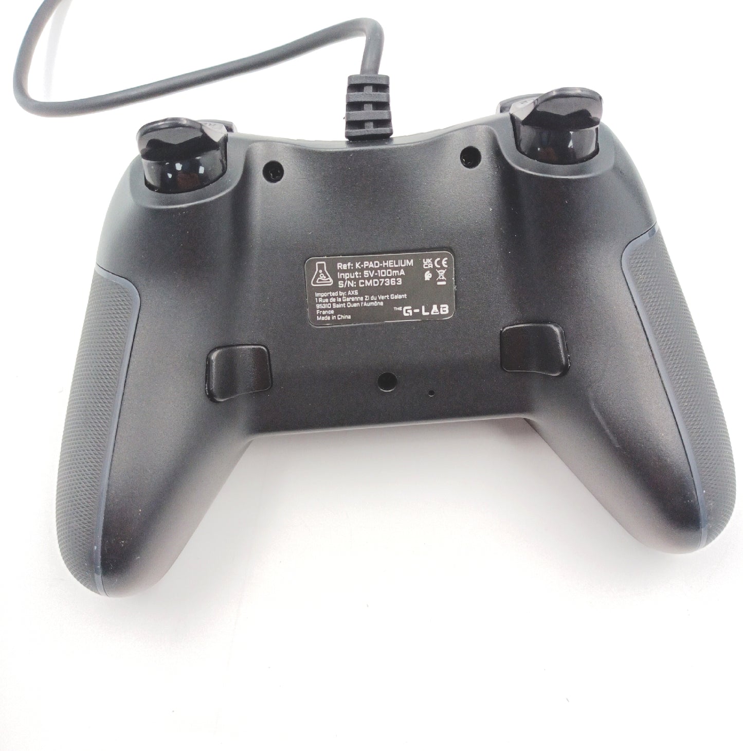 THE G LAB Controller PC Gamepad K Pad Helium kompatibel mit PC PS3 Gamingsteuerung